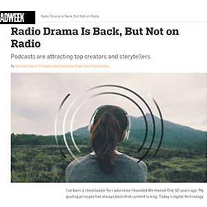 Radio Drama is Back, But Not on Radio